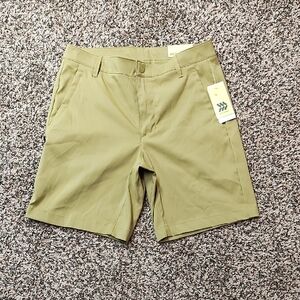 All In Motion | Men's Chino-Style Performance Shorts in Olive